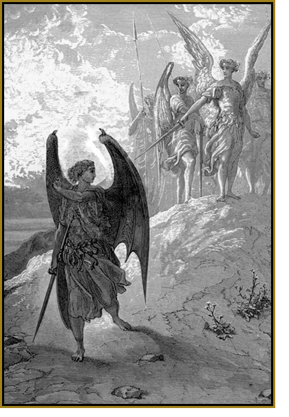 Rev 12:9 And the great dragon was cast out, that old serpent, called the Devil, and Satan...